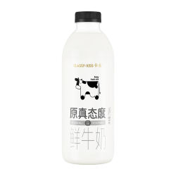 卡士 鲜牛奶 755ml