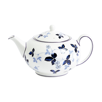 Wedgwood【魏大勋同款】野草莓墨蓝茶杯碟骨瓷茶壶咖啡杯碟 野草莓墨蓝茶壶 800ml