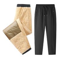 真维斯 男士加绒加厚羊羔绒棉裤 XS-24010