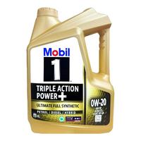 美孚 海外 汽机油 全合成机油 金装1号0W-20 4L 新加坡版