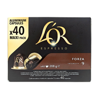 L'OR 法国原装进口 lor胶囊咖啡 馥莎 5.2g*40粒 强度9