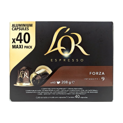 L'OR 法国原装进口 lor胶囊咖啡 馥莎 5.2g*40粒 强度9