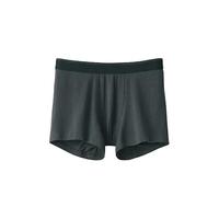 无印良品 無印良品 MUJI 男式 莱赛尔 前封口 平角内裤 裤头四角裤 深灰色 2A M