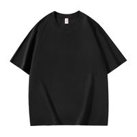 凡客诚品7A抗菌210g重磅柔顺亲肤全棉T恤圆领T恤男休闲 黑色 3XL