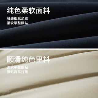 HLA海澜之家羽绒服男25轻商务时尚鸭绒石墨烯外套男冬 藏青（净色）(40) XL 180/96A(XL)151~164斤