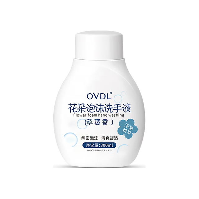 OVDL 泡沫慕斯 洗手液补充液  草莓 300ml
