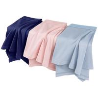 猫人男士内裤男冰丝无痕石墨烯抑菌内档平角内裤透气中腰四角裤3条装 抑菌精梳棉款 3XL【150-170斤】