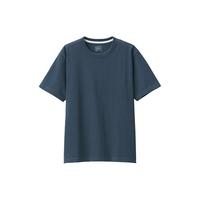 MUJI 男式 粗棉线 天竺织 短袖T恤 打底衫男款 纯棉全棉 ABA18A2S