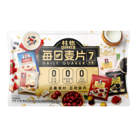 桂格 每日麦片7天尝鲜装225克 FiberQ益生元 早餐搭配