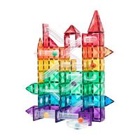 今日必买：弥鹿 六一儿童磁力片彩窗积木男女孩拼图磁铁棒