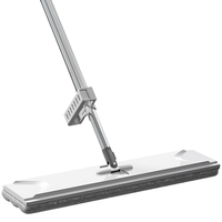 百家好世 免手洗 拖把 40cm加宽底板 共2块布