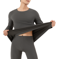 超V会员：芬腾 男士居家保暖内衣秋衣打底衫男上衣冬季