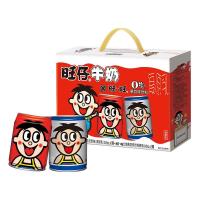 旺旺 旺仔牛奶 6原味+2原味O泡 245ml*8罐 礼盒装