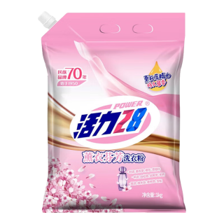 活力28 薰衣芬芳 洗衣粉 1kg 衣物去污 低温速洗 柔软护衣 防串色 可机洗 防潮嘴