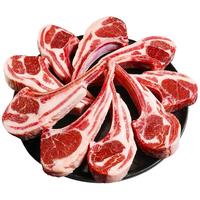 食遇福羊排烧烤食材羊排烤串半成品熟食烧烤半成品烧烤食材羊排 战斧羊排 *1斤