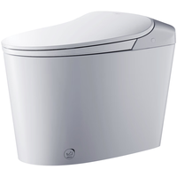 恒洁(HEGII)轻智能马桶611B 泡沫盾翻盖翻圈脚感冲无水压DCQ611B-400 坑距是390以上选 400mm