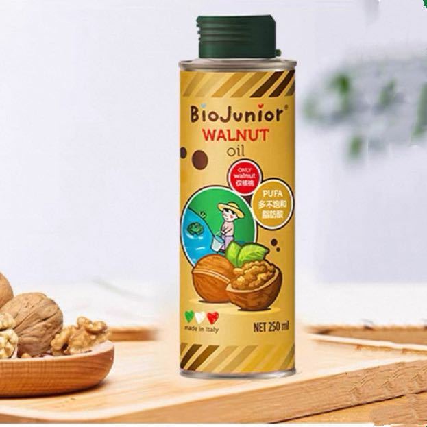 碧欧奇 核桃油婴幼儿辅食用油 250ml