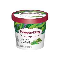 哈根达斯 经典抹茶口味冰淇淋 100ml/杯