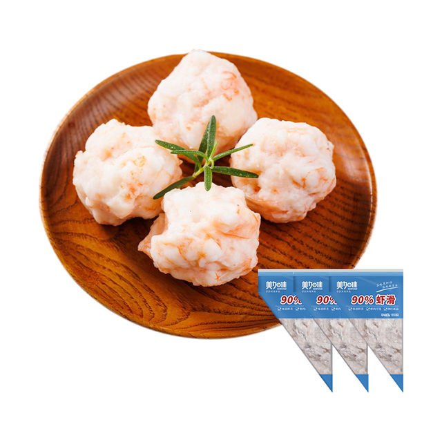美加佳 虾滑120g*3袋