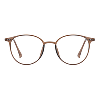 目匠 超轻时尚冷茶色镜框+1.61防蓝光镜片