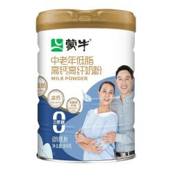 蒙牛 中老年低脂高钙高纤多维营养奶粉礼盒  800g *2罐