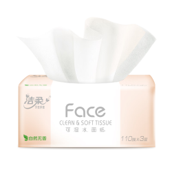 C&S 洁柔 Face系列 抽纸 3层110抽24包(180*138mm)