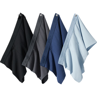 京东京造【春夏】男士内裤纯棉7A抗菌含桑蚕丝裆平角内裤3XL 【春】 4条