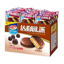 达利园 派 涂饰蛋类芯饼 巧克力味1kg