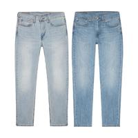 Levi's李维斯冰酷系列24夏季502宽松低腰锥形男士直筒牛仔裤长裤 浅蓝色1172 36/34 36/34 175-180 180+斤 加长