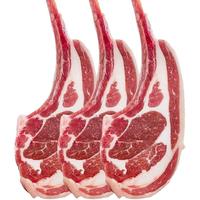 携宴羊小腿新鲜整只羊小腿烧烤小羊腿羊腱子羔羊后小腿 法式战斧羊排*1斤