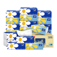 得宝（TEMPO）抽纸迷你mini抽纸巾软抽无香提装4层加厚卫生纸巾餐巾纸 得宝无香软抽20包【提装】