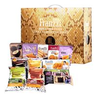 Franzzi法丽兹曲奇饼干蛇年礼盒1136g夹心零食大礼包休闲食品礼盒