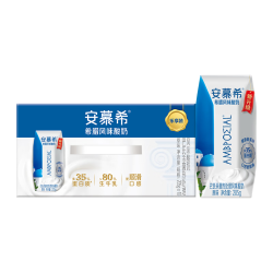 伊利 安慕希希腊经典风味常温酸奶整箱牛奶乳品营养早餐  原味205g*10盒*1箱 5月