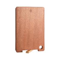 京东京造 乌檀木整木菜板家用案板实木切菜板鎏金底座砧板34*22*2.5cm 【鎏金底座】乌檀木34cm 长方形