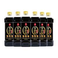 莲花0添加特级酱油酿造生抽1L*6瓶家用炒菜红烧凉拌调味大瓶装