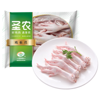 移动端、京东百亿补贴：圣农 生鲜鸡长爪  净重4斤  柠檬无骨鸡爪食材冷冻 