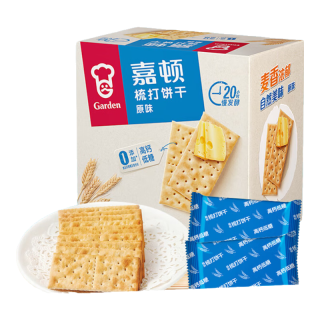 88VIP：嘉顿 饱腹 苏打饼干  盒装原味 815g 普通盒装