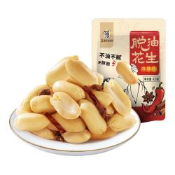 华味亨 脱油 麻辣花生420g
