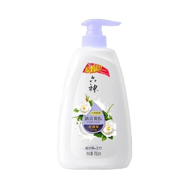 淘金币可用、88VIP：六神 清香爽肤沐浴露700ml