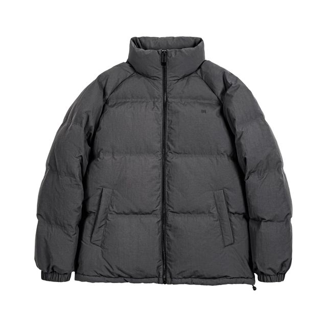 马登 工装 美式休闲白鸭绒羽绒服户外防风面包服保暖上衣外套男冬 深灰色 L