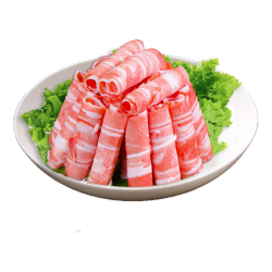 海底捞 内蒙高钙羔羊肉卷净重2斤/袋 原切火锅羊肉片涮肉脆骨卷