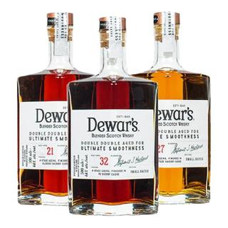 Dewar's帝王调配21年威士忌苏格兰四次陈酿27年32年36年威士忌