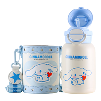 BEDDYBEAR 杯具熊 双饮儿童保温杯吸管直饮两用水杯316不锈钢杯子600ML大耳狗 开口大耳狗