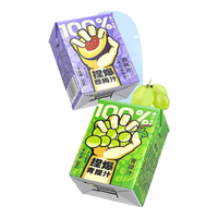 哪吒 捏爆百分百100%纯果汁混合12（甜橙3+桃3+苹果3+提3）