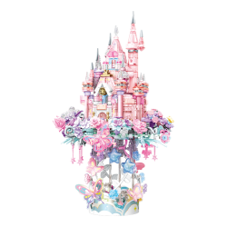 森宝积木 积木花坊系列 611105 花颜城堡