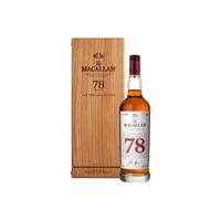 麦卡伦 耀红珍藏系列78年单一麦芽苏格兰威士忌700ml 耀红珍藏78年 700ml