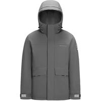 波司登奥莱男士短款抽绳连帽设计经典纯色百搭保暖羽绒服外套