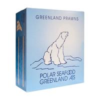 鲜生说 北极甜虾3斤 头籽甜虾 45-65只/斤 熟冻甜虾 冷冻海鲜