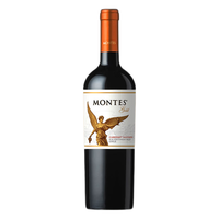 MONTES 蒙特斯 智利原瓶进口 精选金天使 梅洛 干红葡萄酒 750ml 单瓶