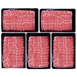 澳洲进口和牛M9腹部肉雪花牛肉片200g*5盒